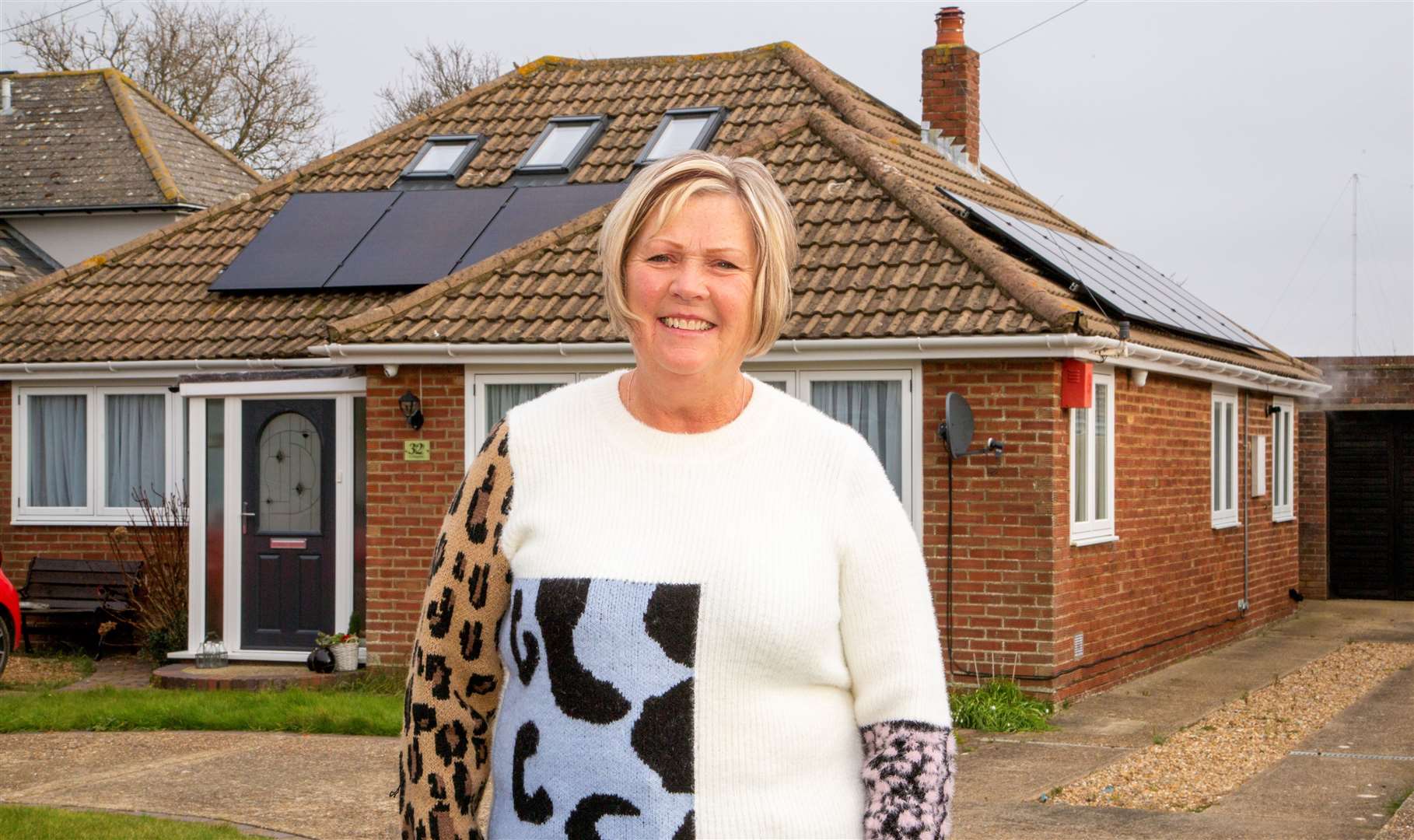 Jayne from Kent, who installed 12 solar panels and battery storage through Solar Together, shares her positive experience. (Image: Solar Together)