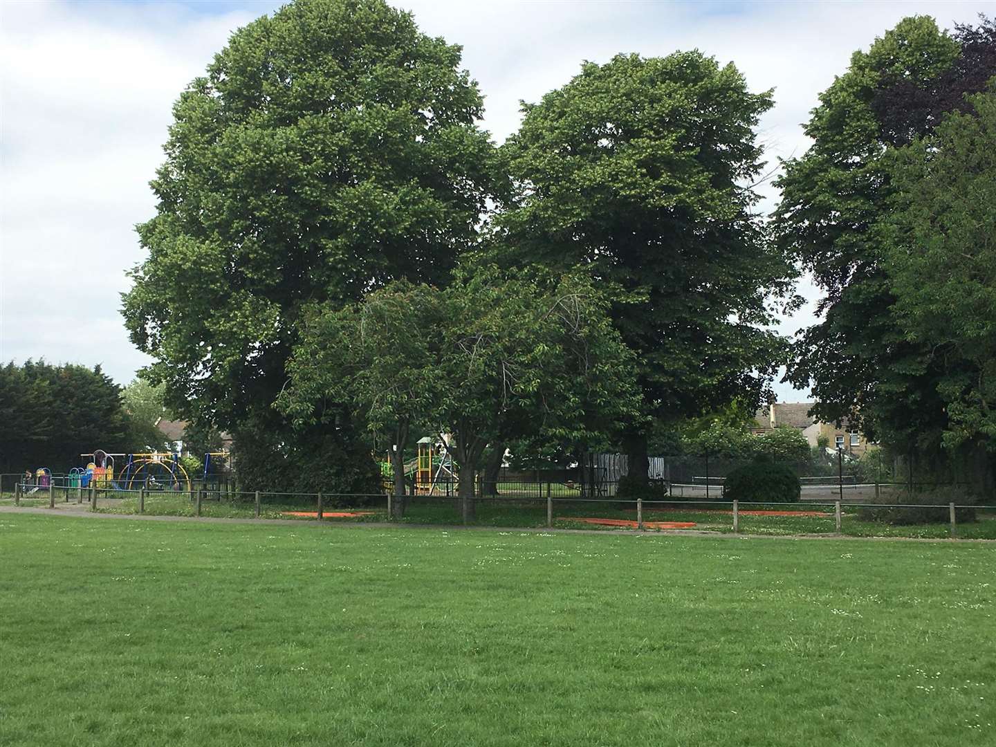 Woodlands Park, Gravesend, where the incident is reported to have taken place.