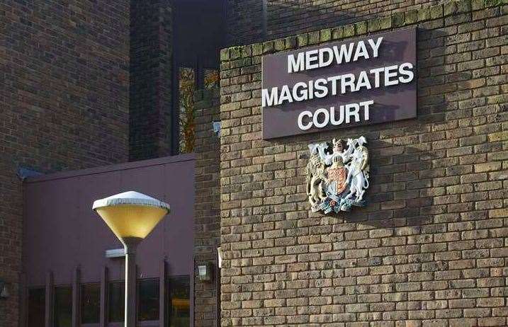 Buxton was sentenced at Medway Magistrates' Court. Stock picture