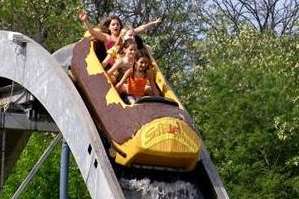 The log flume came from Sofia Land in Bulgaria