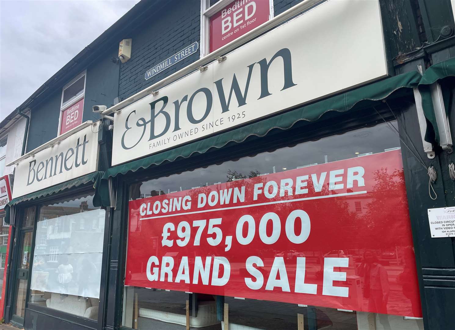 Bennett & Brown is closing down for good