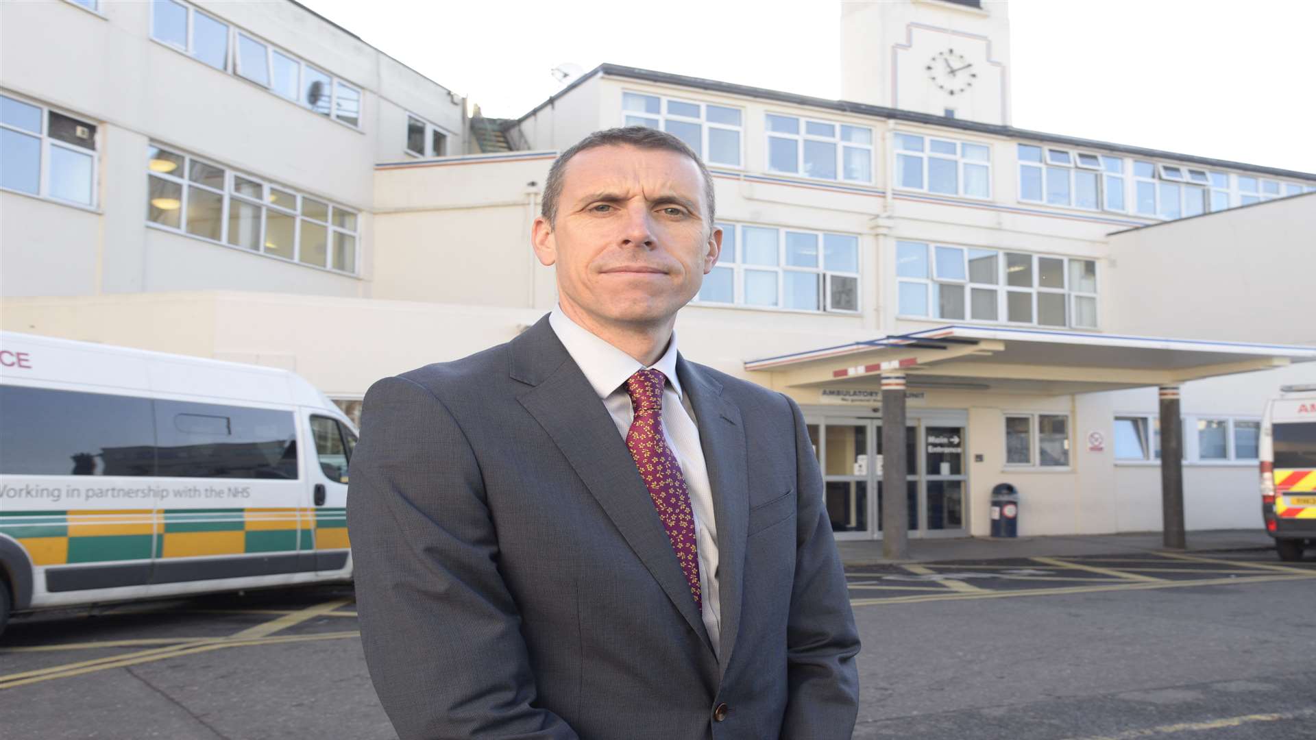 Matthew Kershaw insists the hospitals trust has no firm plans over the future of its sites.