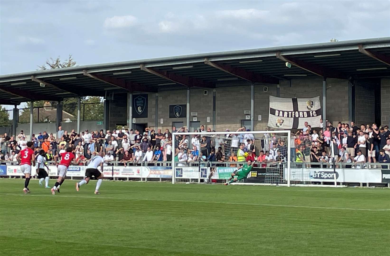 Eddie Dsane scored from the penalty spot to make it 3-1