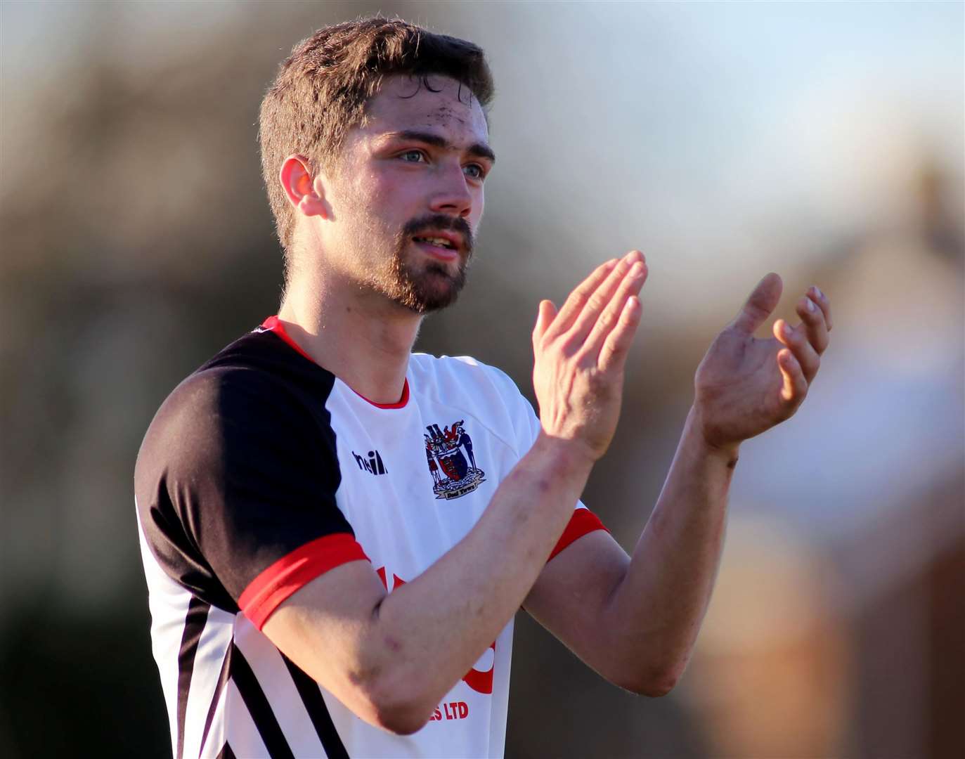 Deal’s Billy Munday scored a hat-trick in Isthmian South East. Picture: Paul Willmott