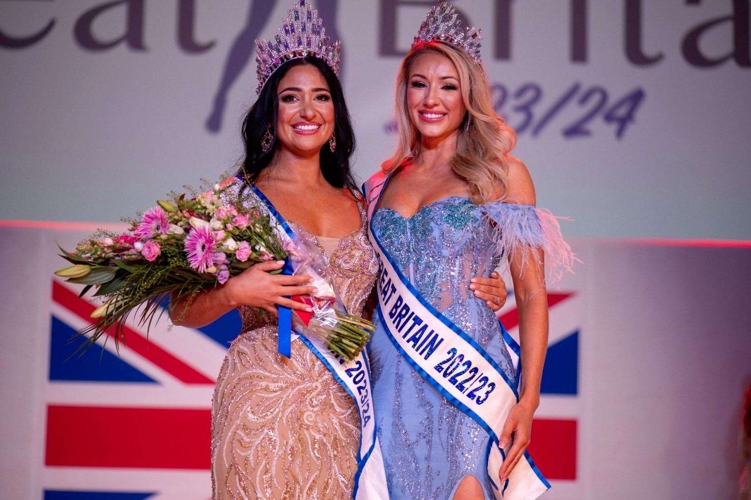 Miss Great Britain, Madeleine Wahden, said she felt "ashamed" of her heritage growing up. Picture: SWNS