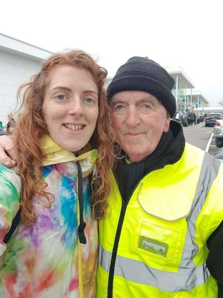 Patrick O'Brien with daughter Shauna-Aine