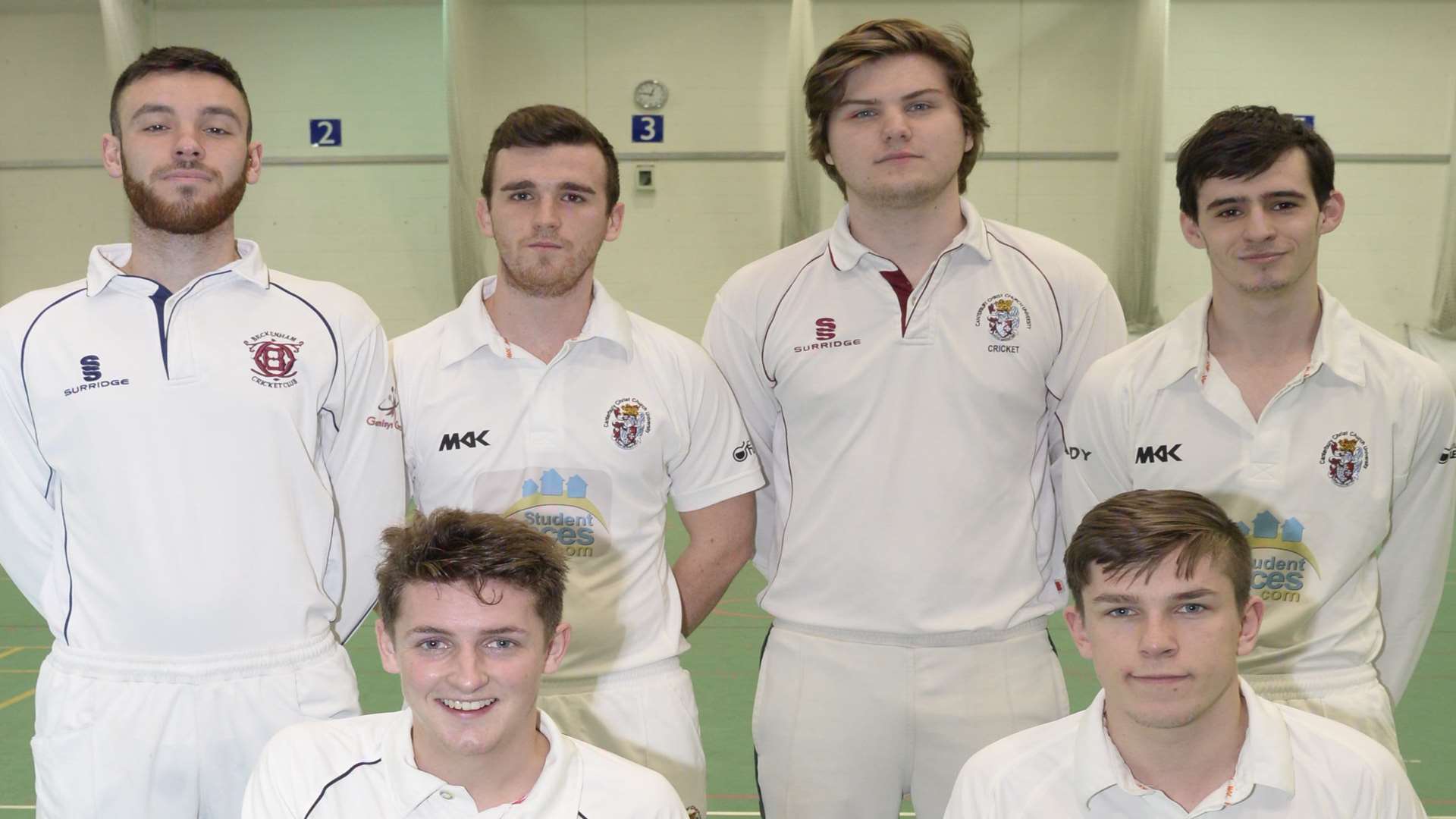 The triumphant Canterbury Christ Church University squad. Picture: Chris Davey