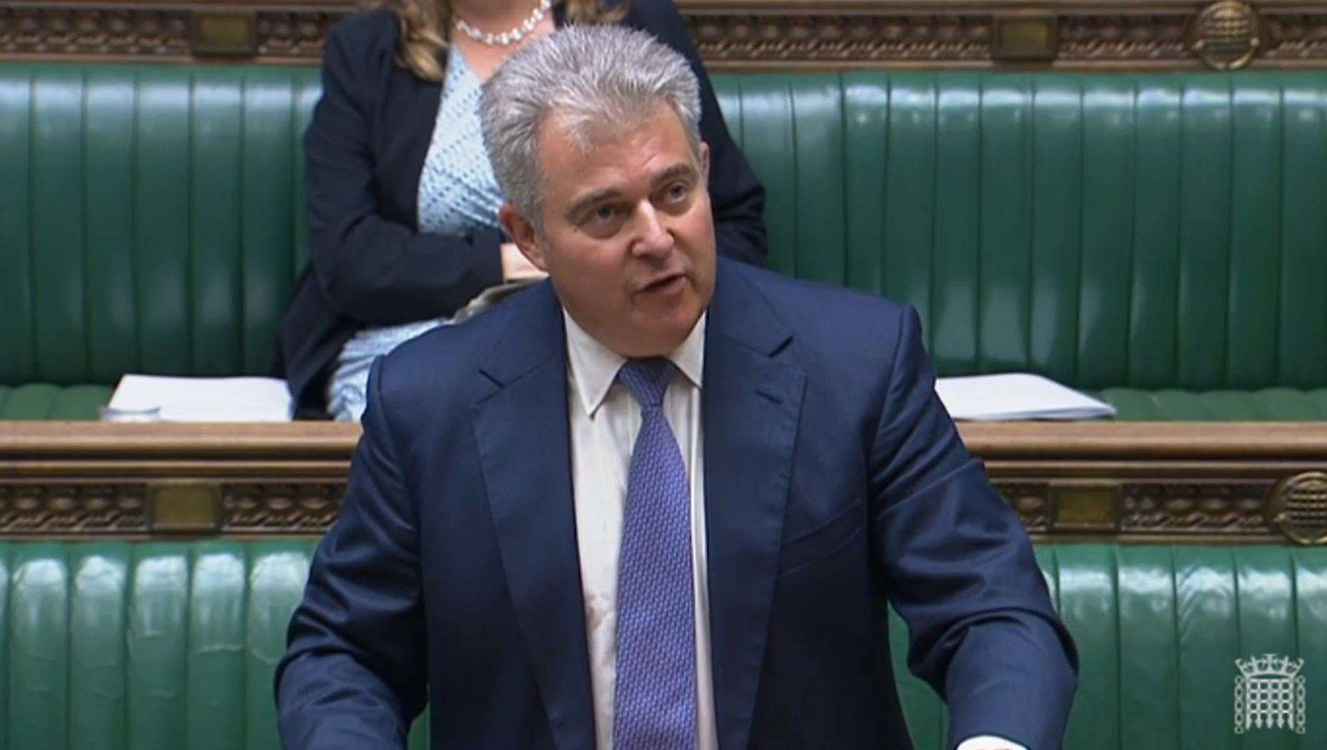 Brandon Lewis announced his plans to deal with legacy in Northern Ireland earlier this month (House of Commons/PA)