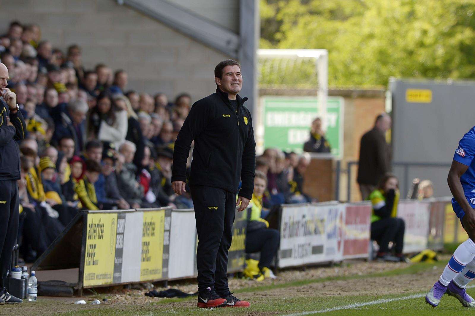 Burton manager Nigel Clough Picture: Barry Goodwin