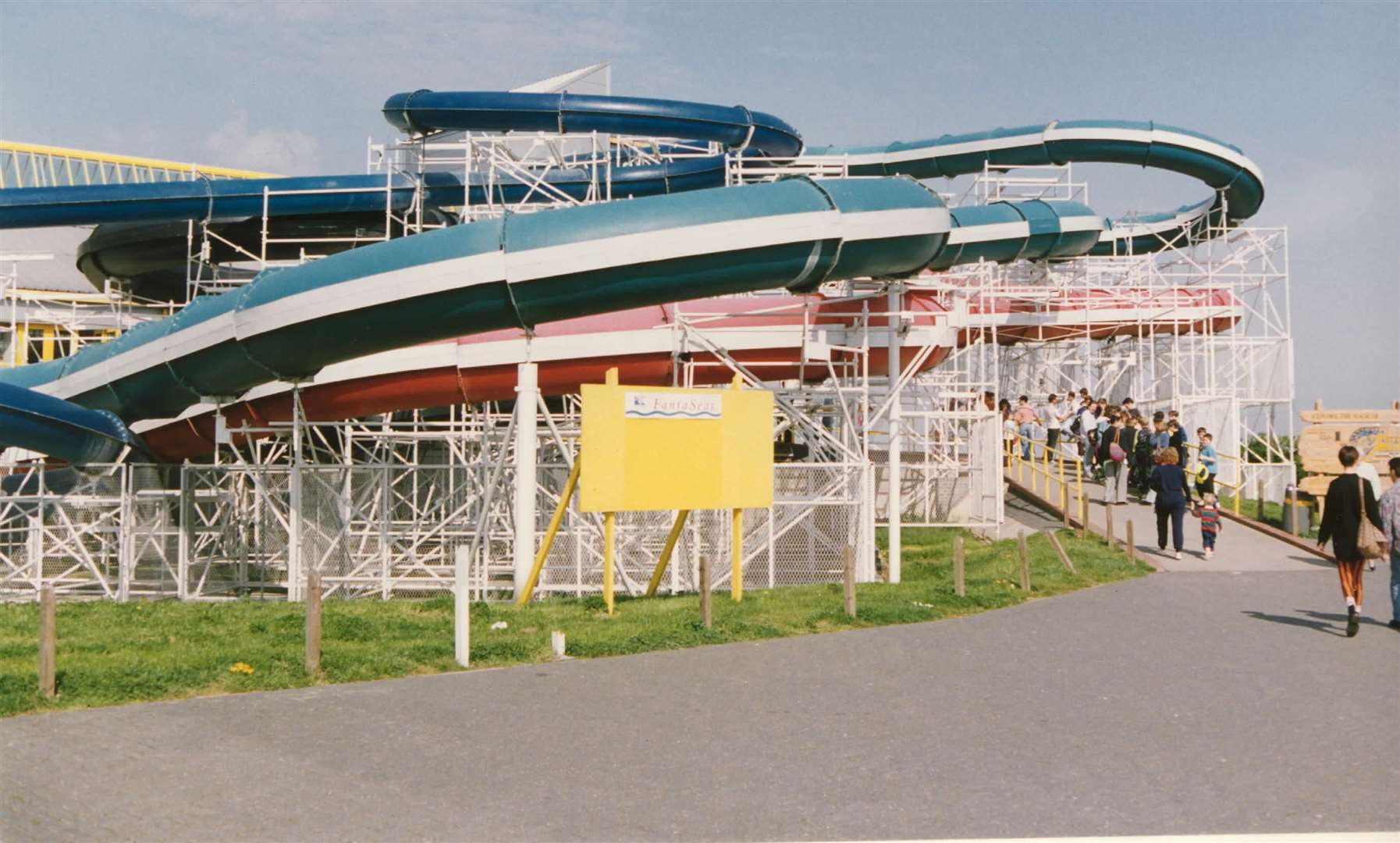 Fantasea Water Park was a popular attraction in Dartford until its closure in 1992