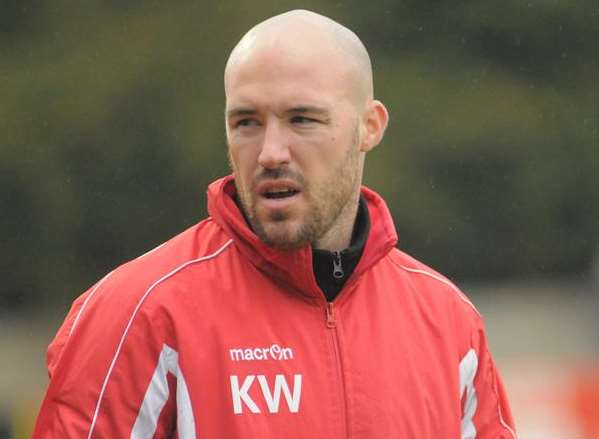 Chatham boss Kevin Watson Picture: Steve Crispe