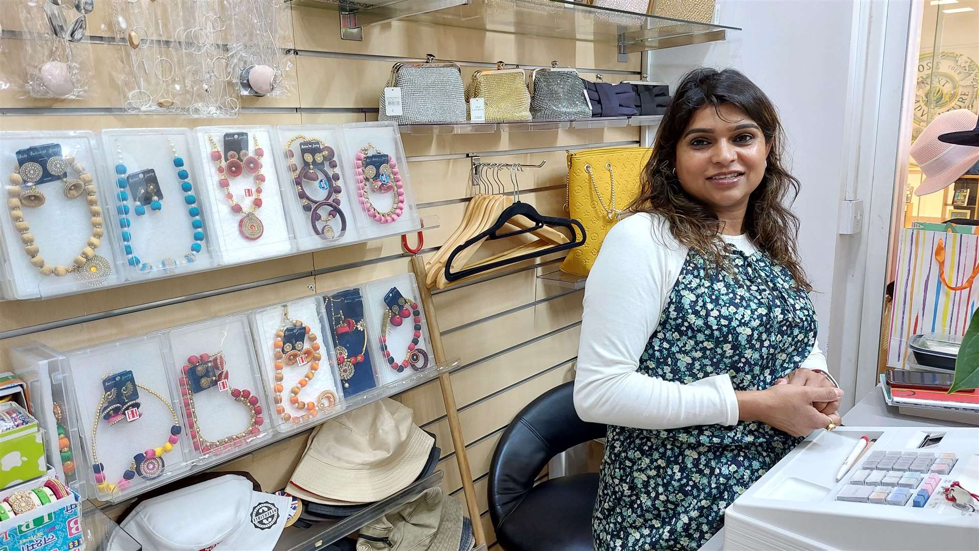 Rekha Joshi has opened Krini's Kreations in County Square