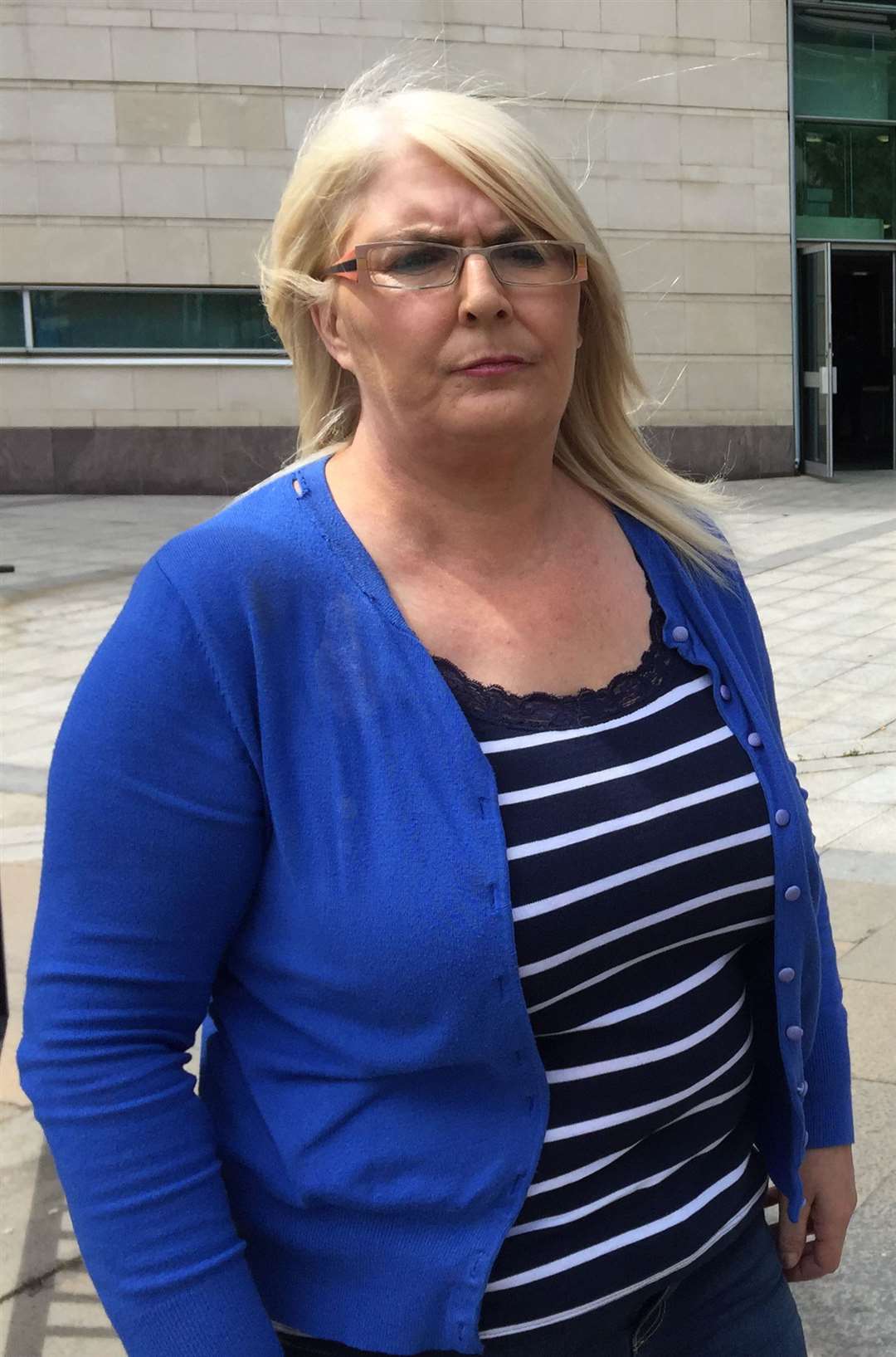 Kathleen Arkinson, sister of murdered Arlene Arkinson (Lesley-Anne McKeown/PA)