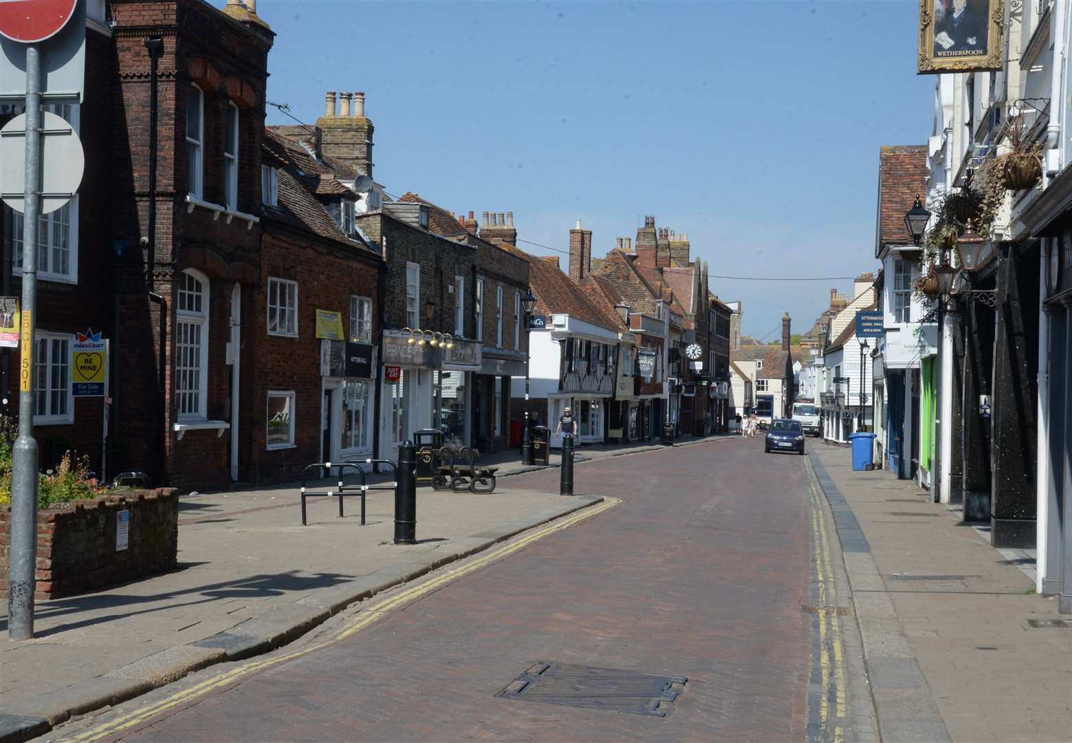 Preston Street in Faversham town centre