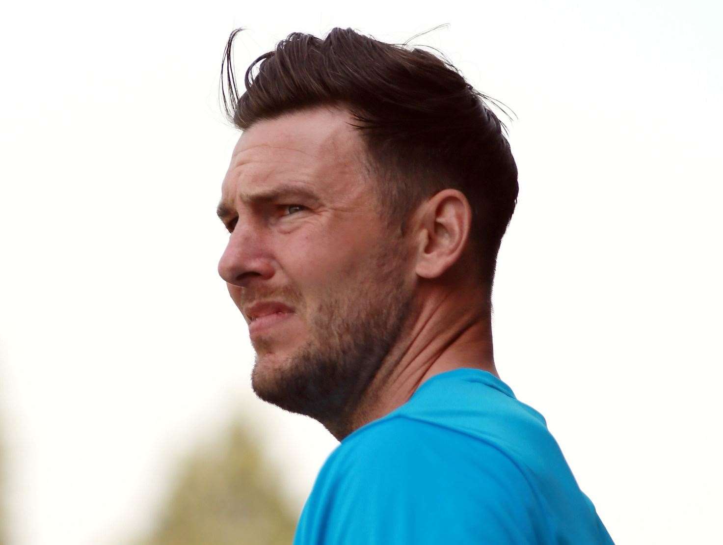 Dartford joint-manager Jamie Coyle Picture: Phil Lee