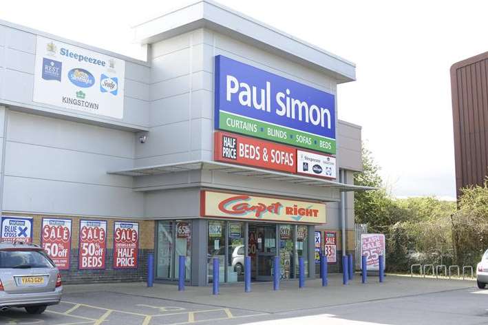 The Paul Simon store in Ashford