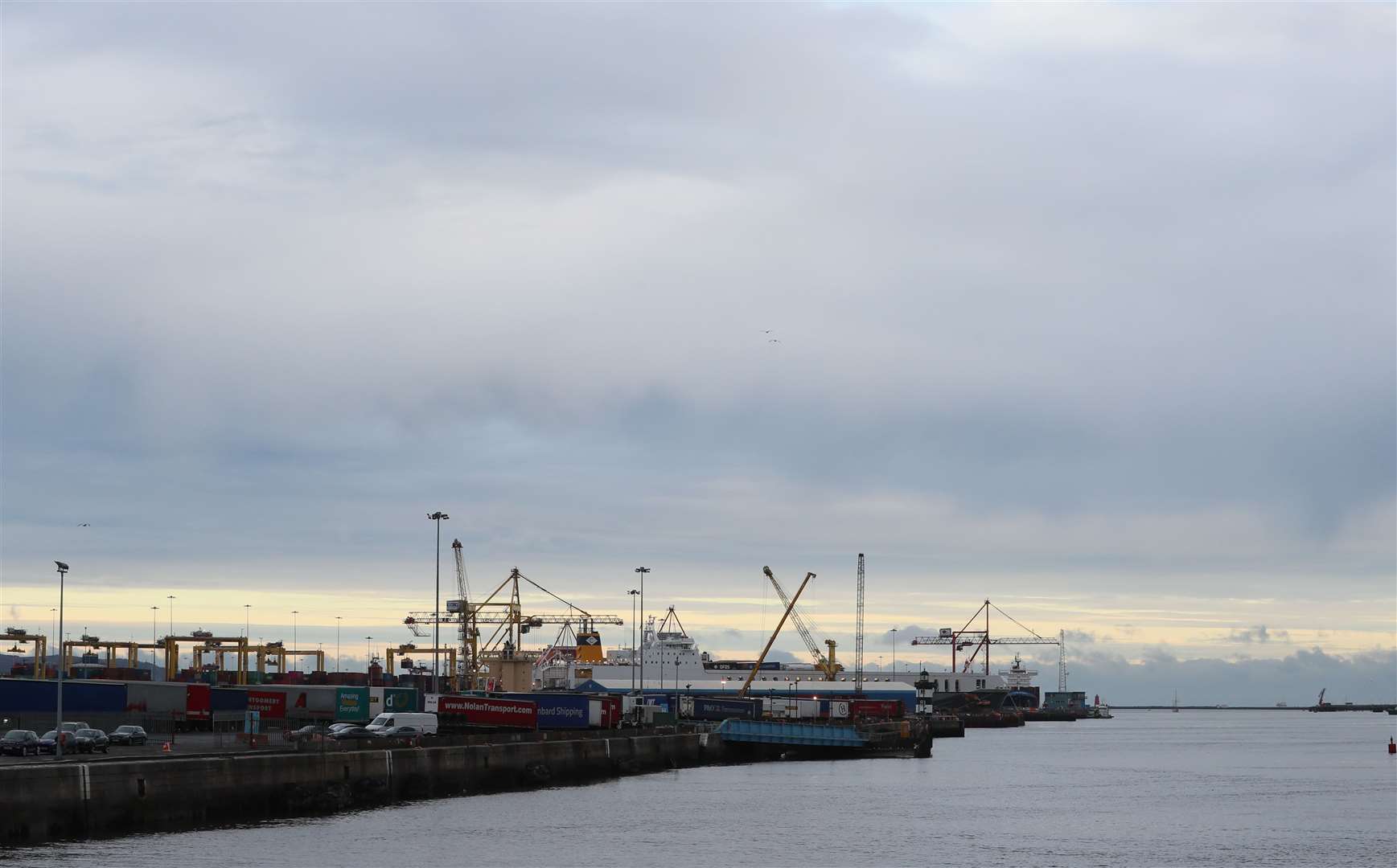 Dublin Port (Brian Lawless/PA)