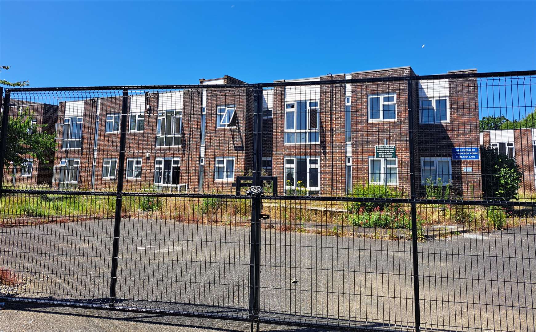 Oakleigh House, a former sheltered housing complex, was targeted a number of times by vandals before being knocked down