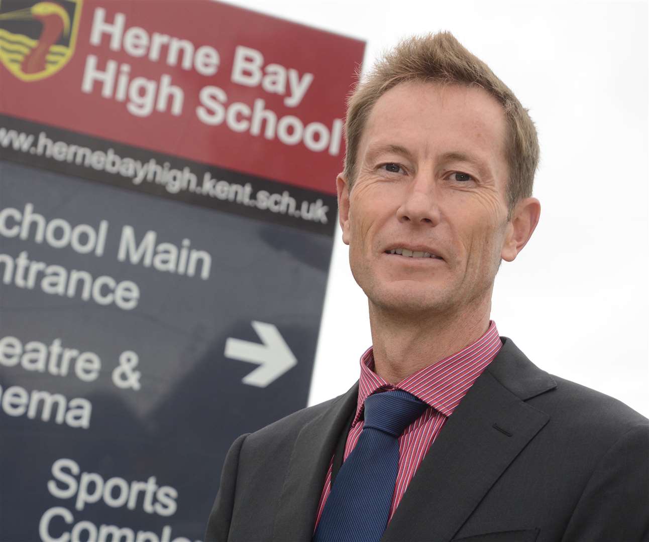Herne Bay High principal Jon Boyes says as many as 85 pupils are currently missing classes