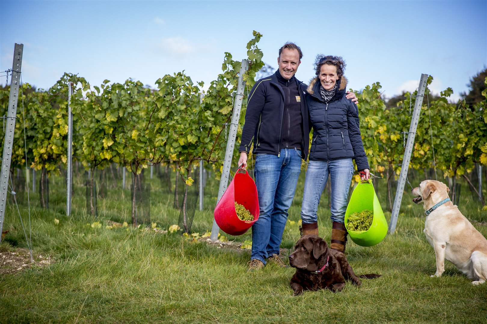 Charles and Ruth Simpson run Simpsons Wine Estate in Barham