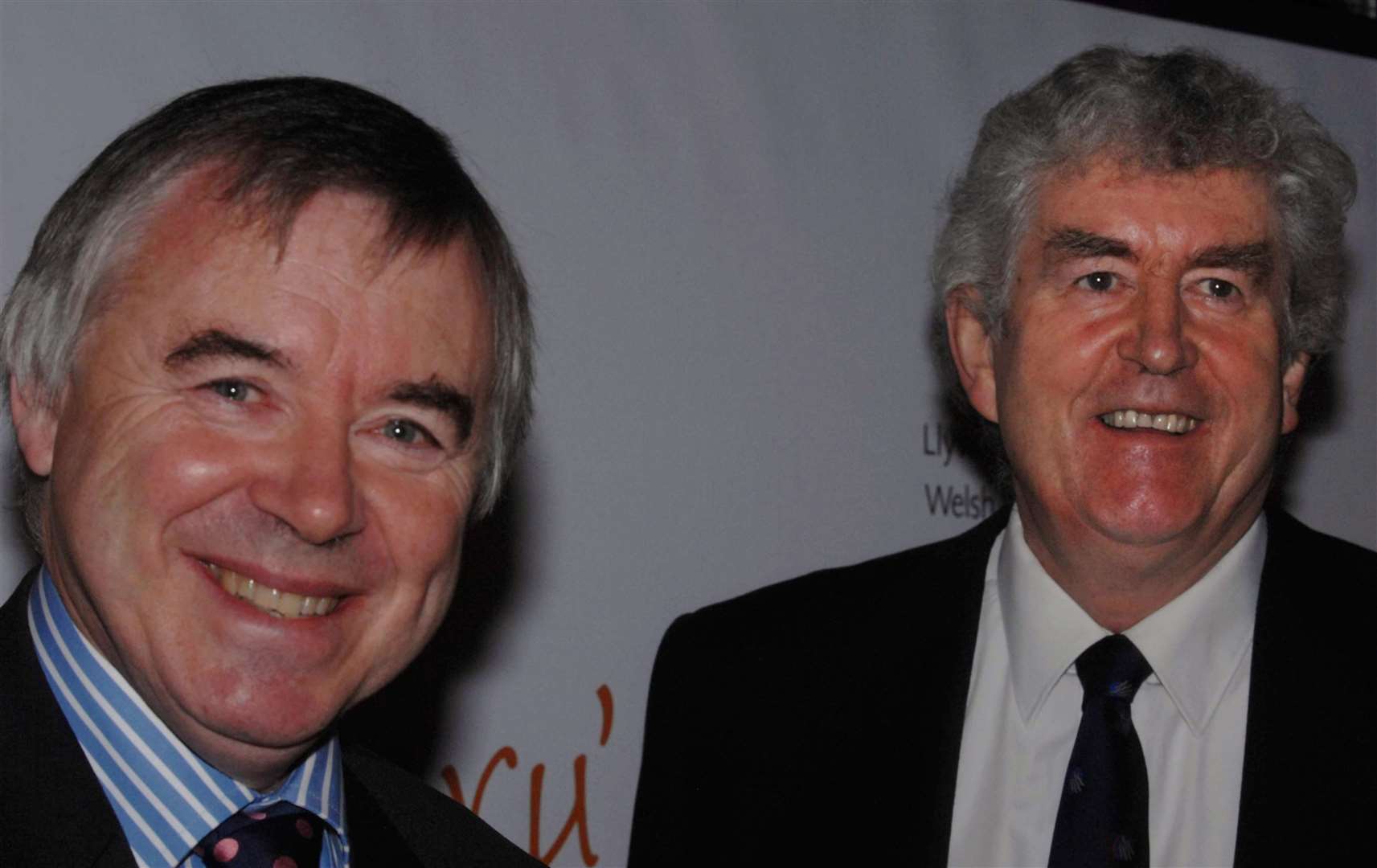 Ieuan Wyn Jones (left) served as Deputy First Minister under Rhodri Morgan