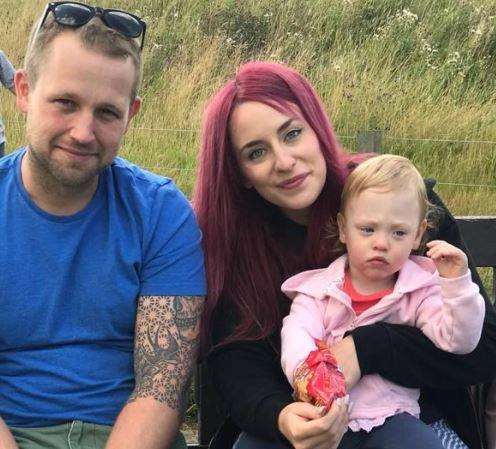 Jon and Lisa Whetlor with their daughter Matilda. Picture: Jon Whetlor (4181273)