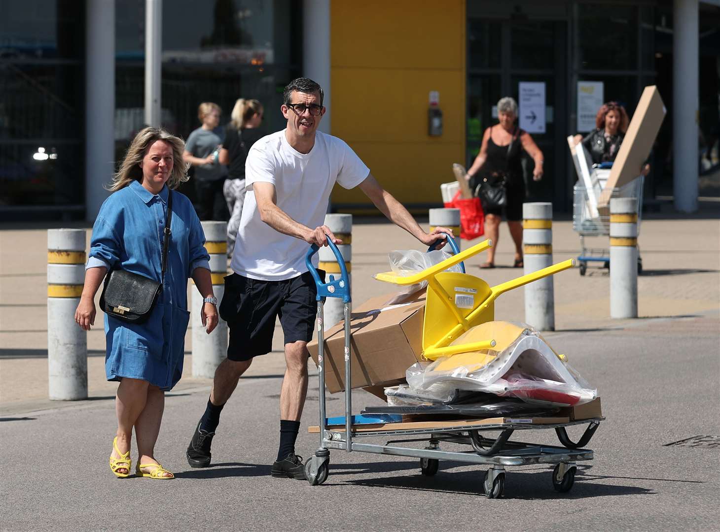 Ikea reopened in June but other hardware and home improvements sites resumed trading in May, giving a boost to overall figures (Yui Mok/PA)