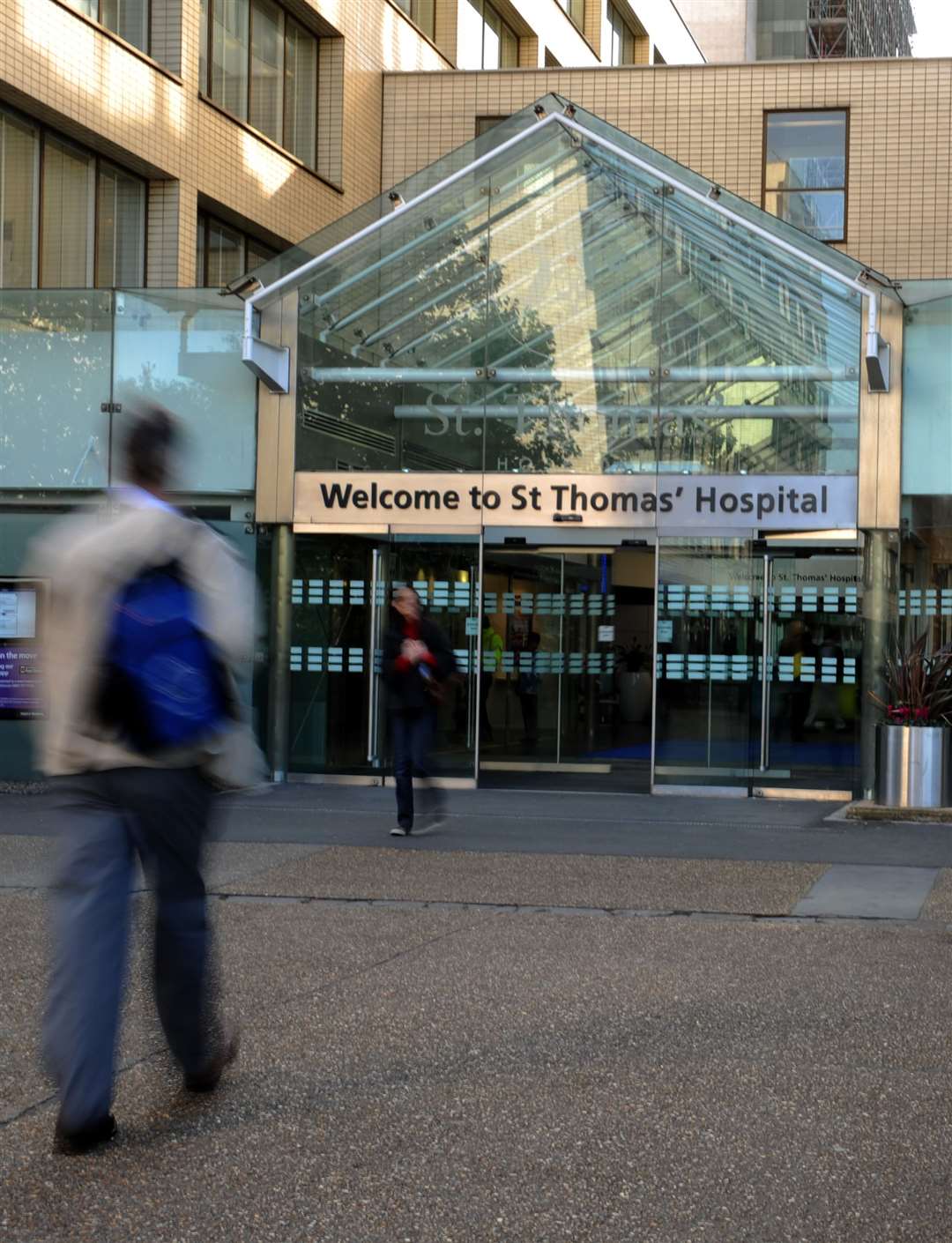 Guys and St Thomas’ Hospital in London (PA)