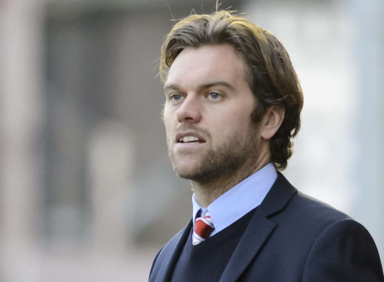 Ebbsfleet manager Daryl McMahon Picture: Andy Payton