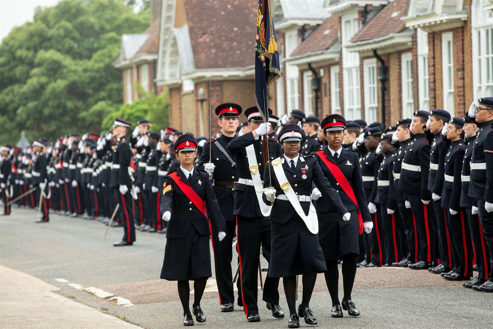 The school colours on the Grand Day. Photo by Matt Bristow/mattbristow.net