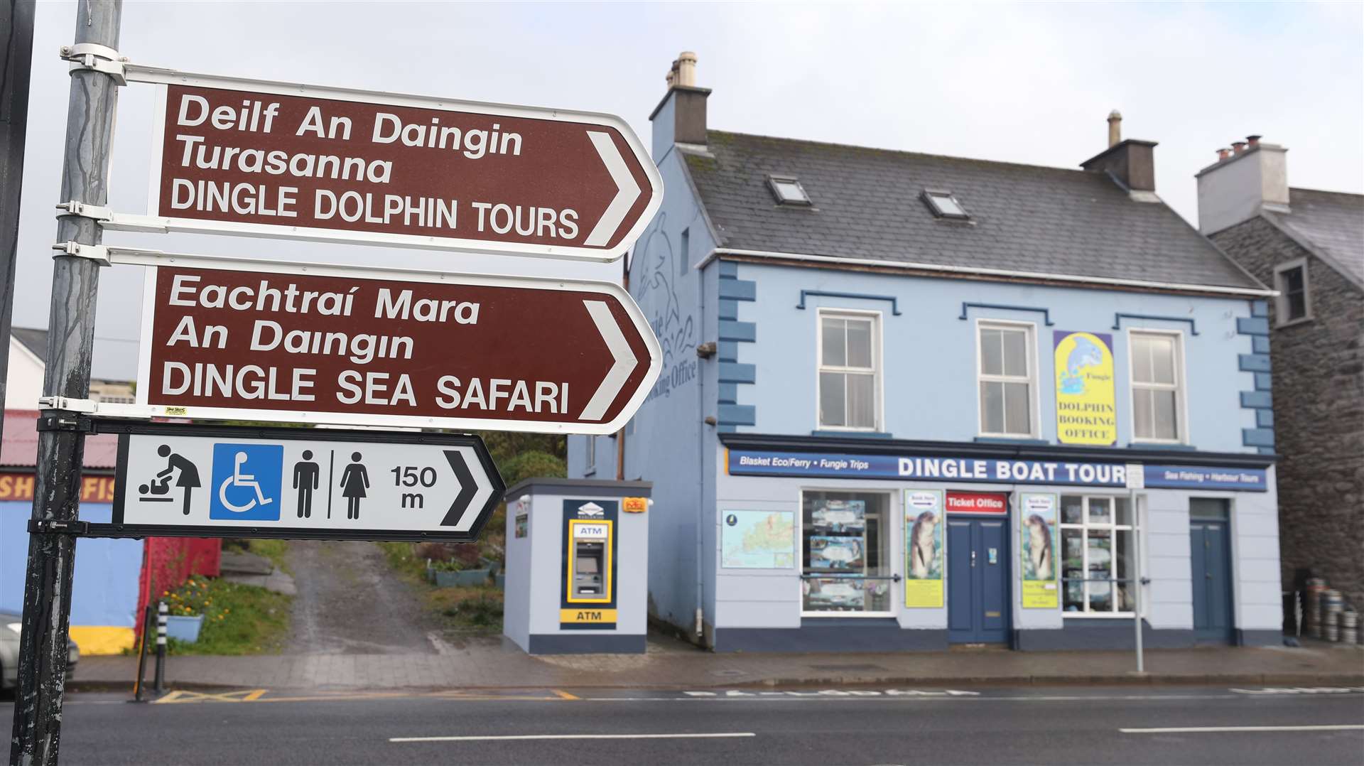 Concerns were raised in the Dingle, Kerry by the absence of beloved dolphin Fungie who was a familiar sight in the waters for 40 years (Niall Carson/PA)