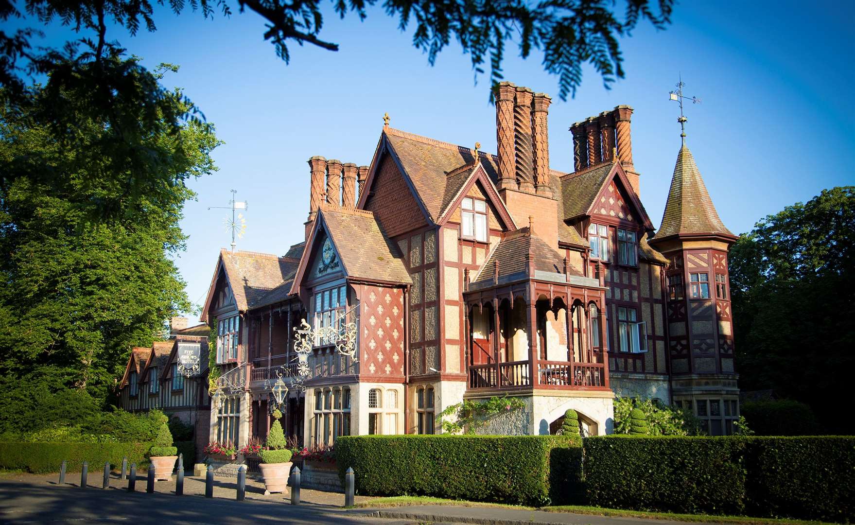 The Five Arrows is a boutique hotel at the gates of Waddesdon Manor. Picture: Sasa Savic ©Rothschild Foundation, Waddesdon Manor