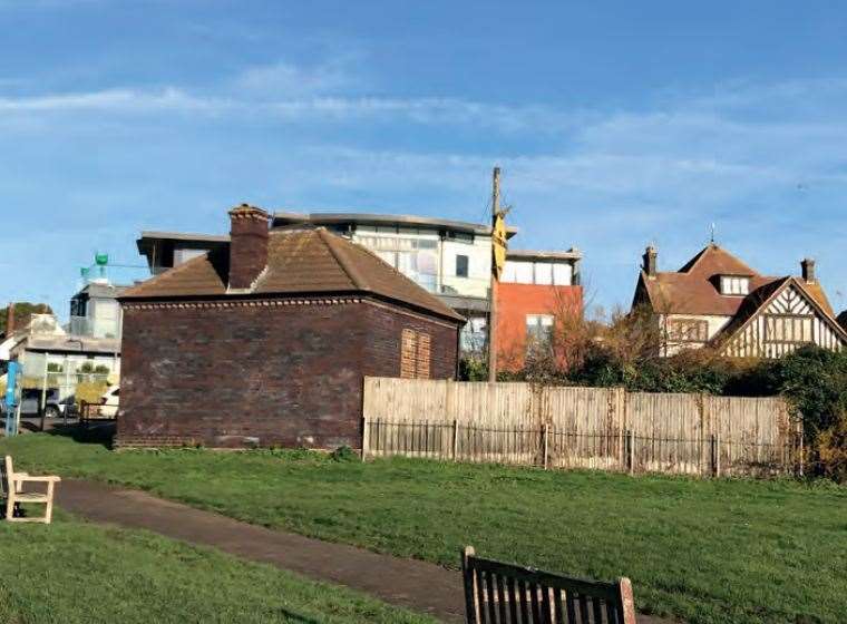 Thanet District Council (TDC) refused the original application in 2022 to convert a historic telegraph cable hut into a house in Dumpton Gap, Broadstairs. Picture: Lefa Property