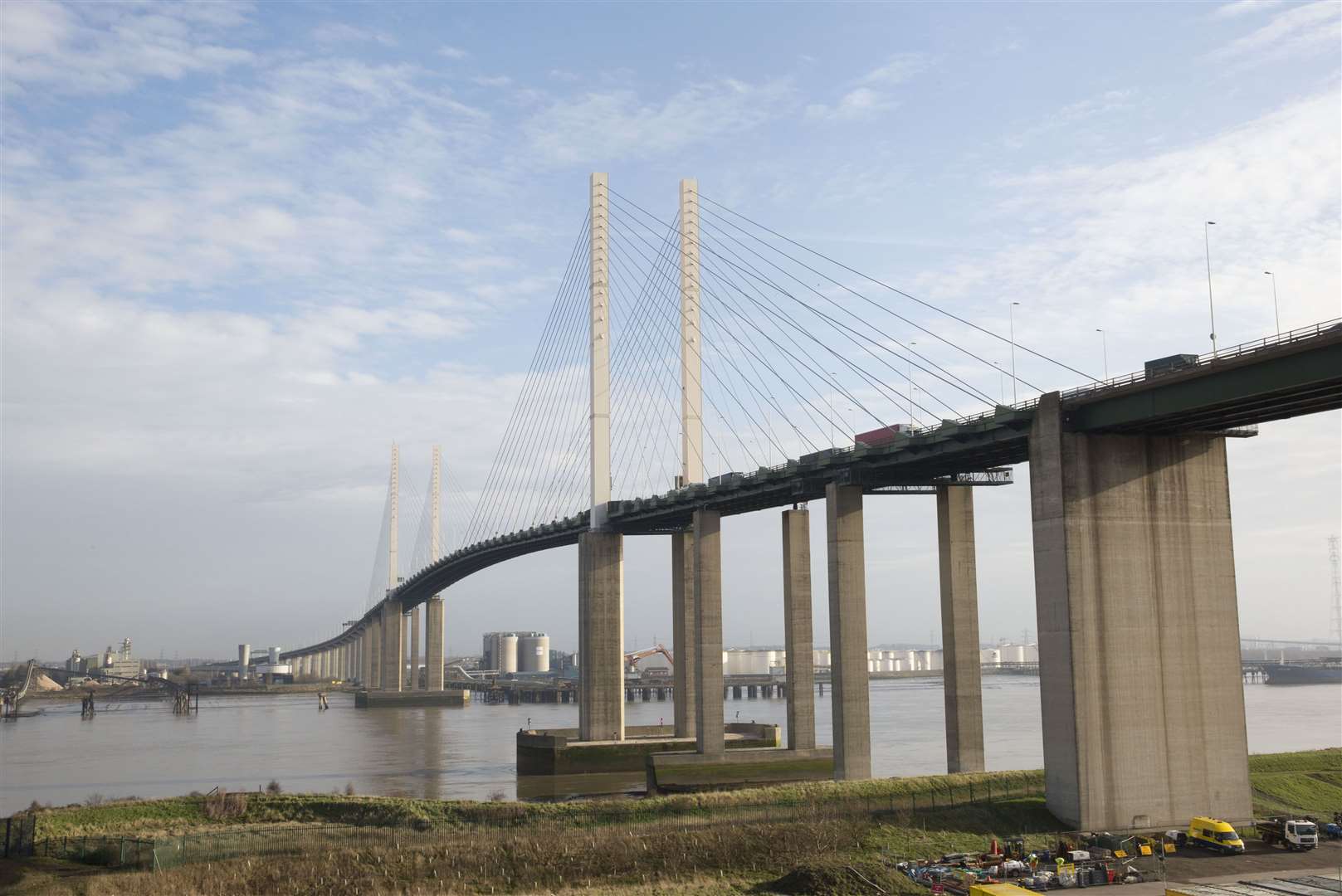 Dartford Crossing, QEII Bridge. Picture: National Highways