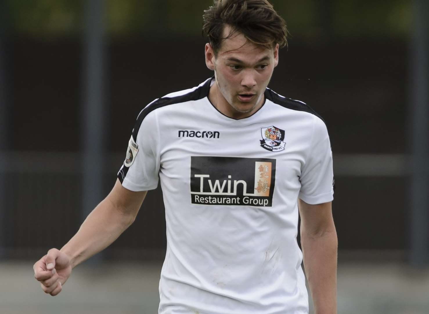 Dartford striker Alfie Pavey Picture: Andy Payton