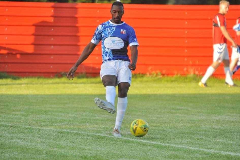 Jahmal Howlett-Mundle came out as bisexual last July. Picture: Sheppey United