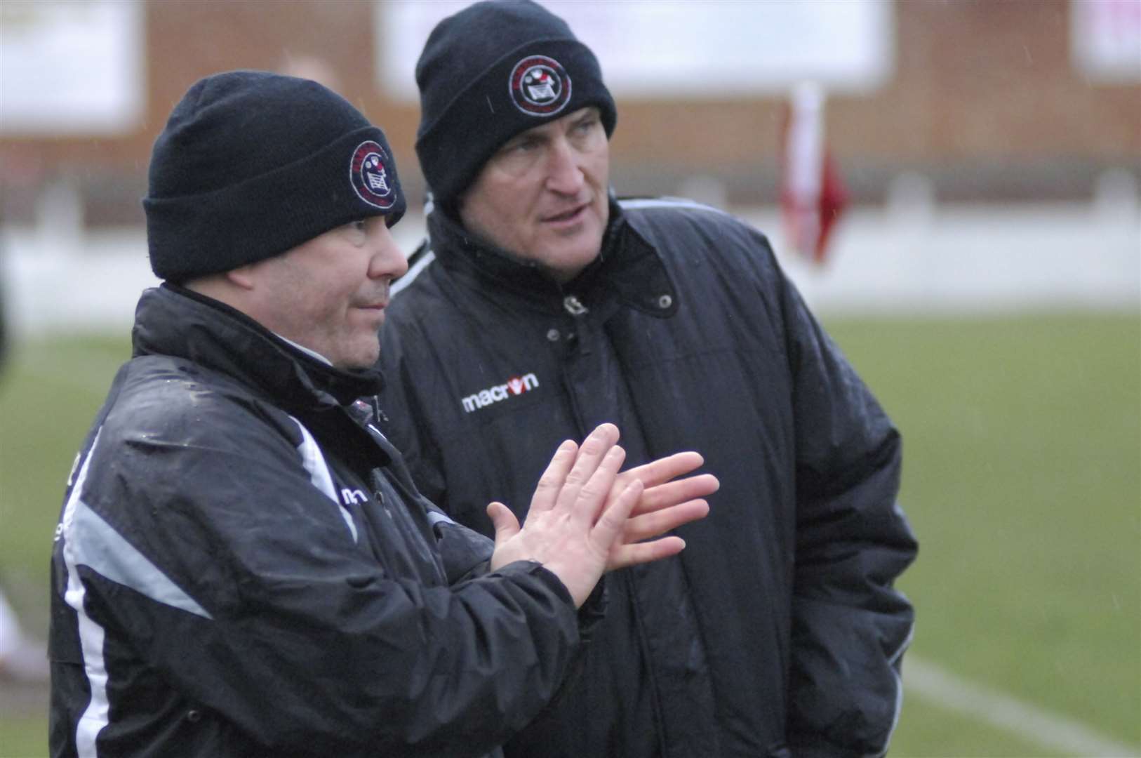 Darren Beale was assistant manager to Tim Dixon at Ramsgate Picture: Martin Apps