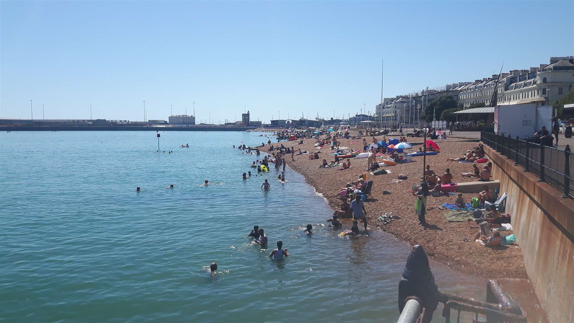 E-coli levels reduce in sea at Dover but swimming is still ...