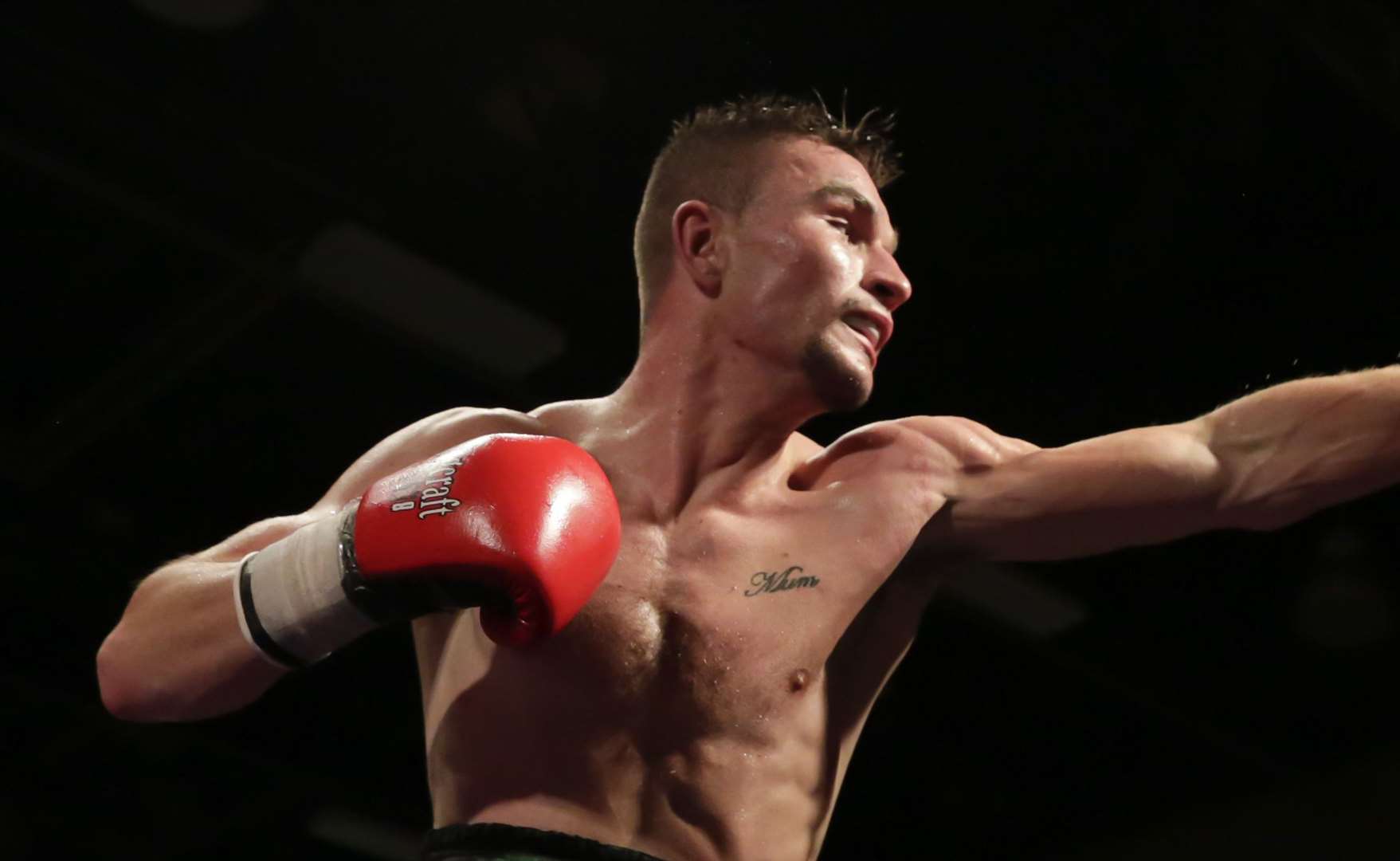 Louis Greene lost to Harry Scarff at Wembley Arena on Saturday Picture: Countrywide Photographic