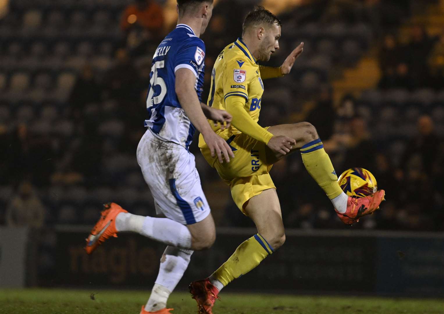 Elliott Nevitt has started the last six games upfront for the Gills without scoring Picture: Barry Goodwin