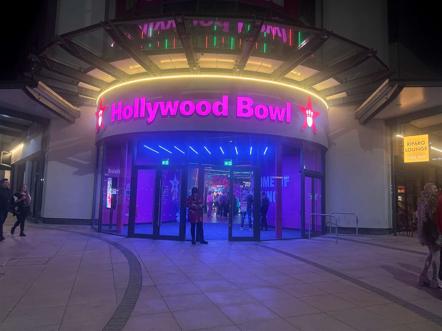 The Hollywood Bowl at Westwood Cross shopping centre