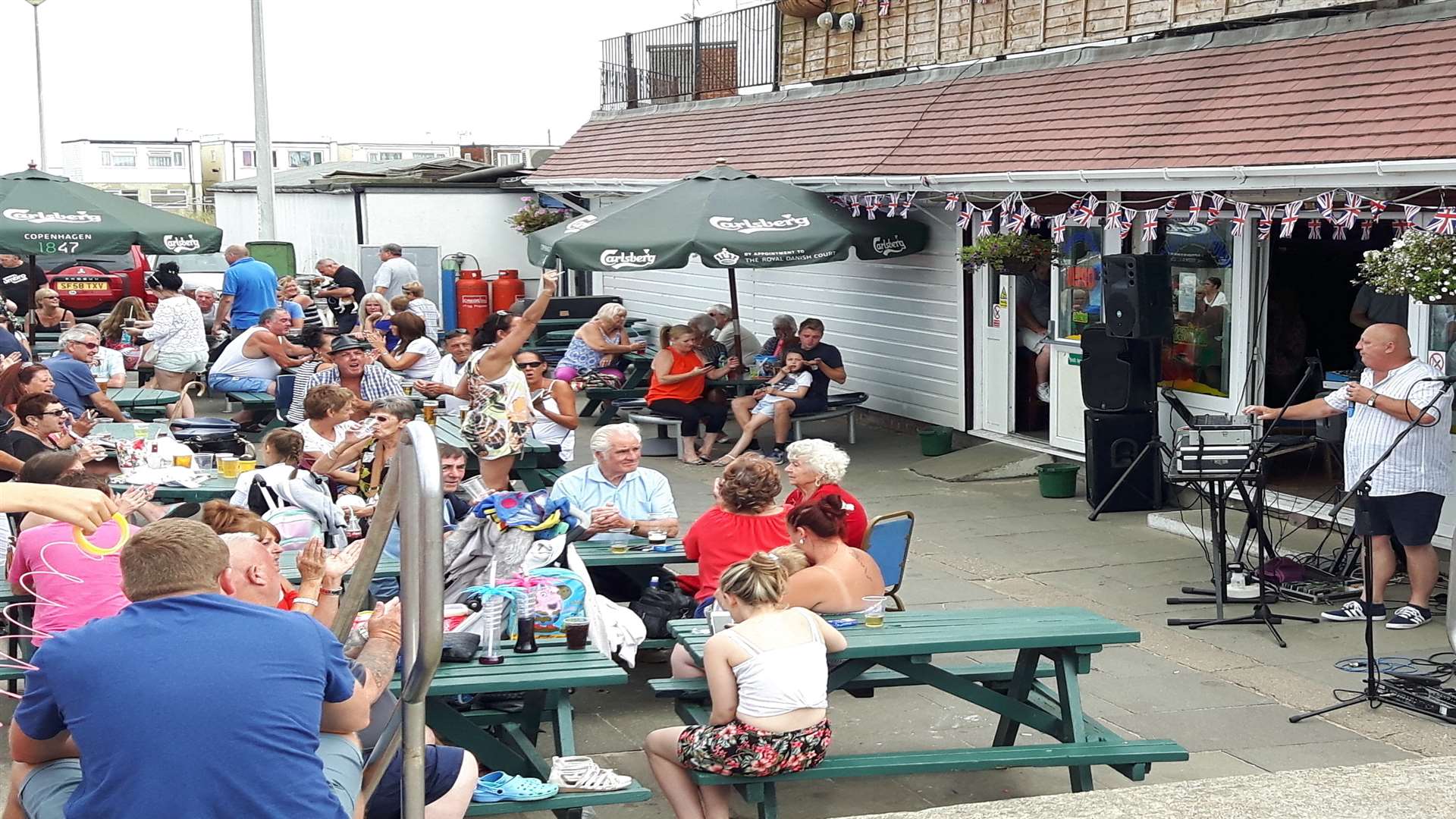 Entertainment at the Talk of the Town pub