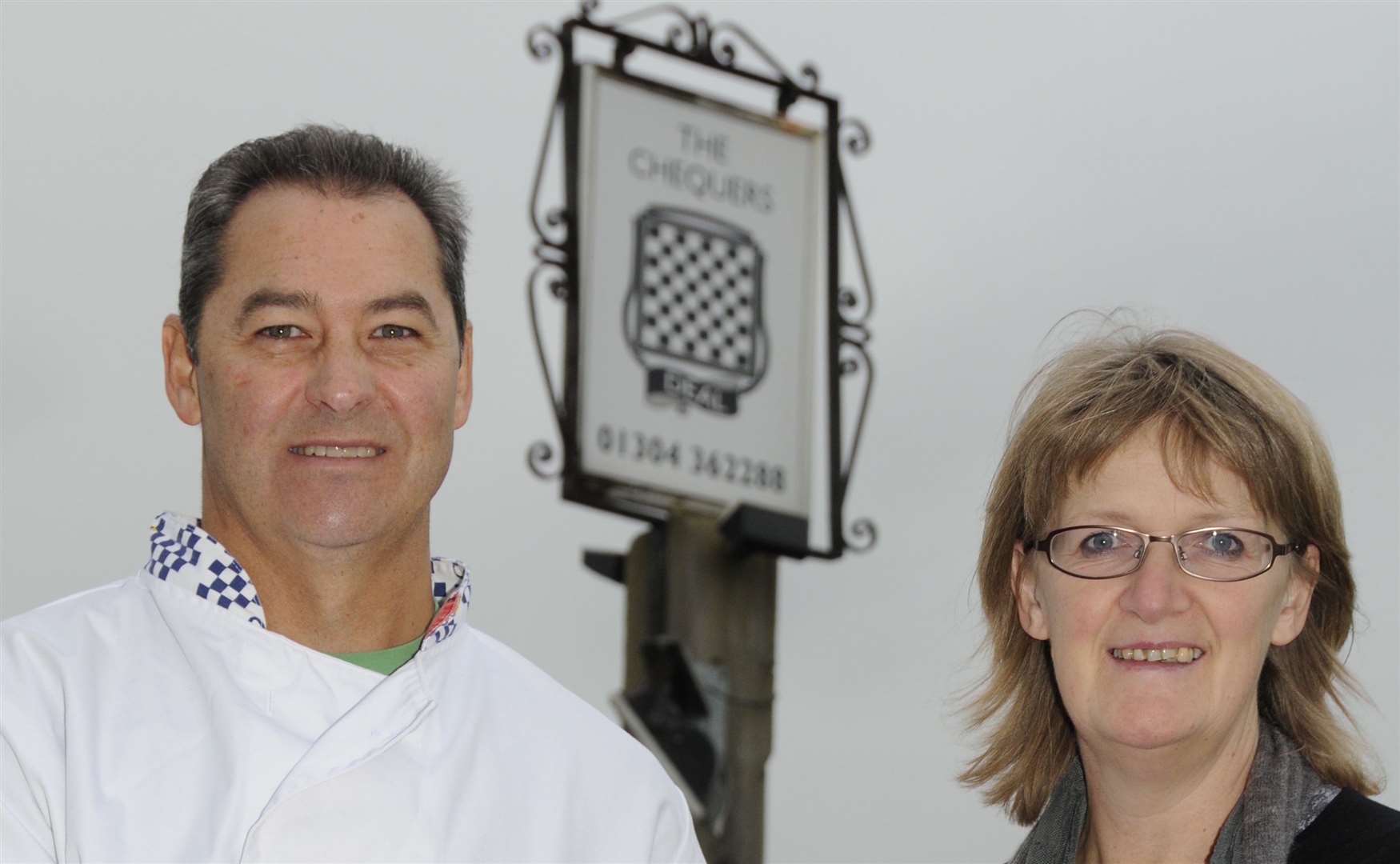 Deal Chequers founders Pieter Van Zyl and Stephanie Hayman in 2013. Picture: Paul Amos