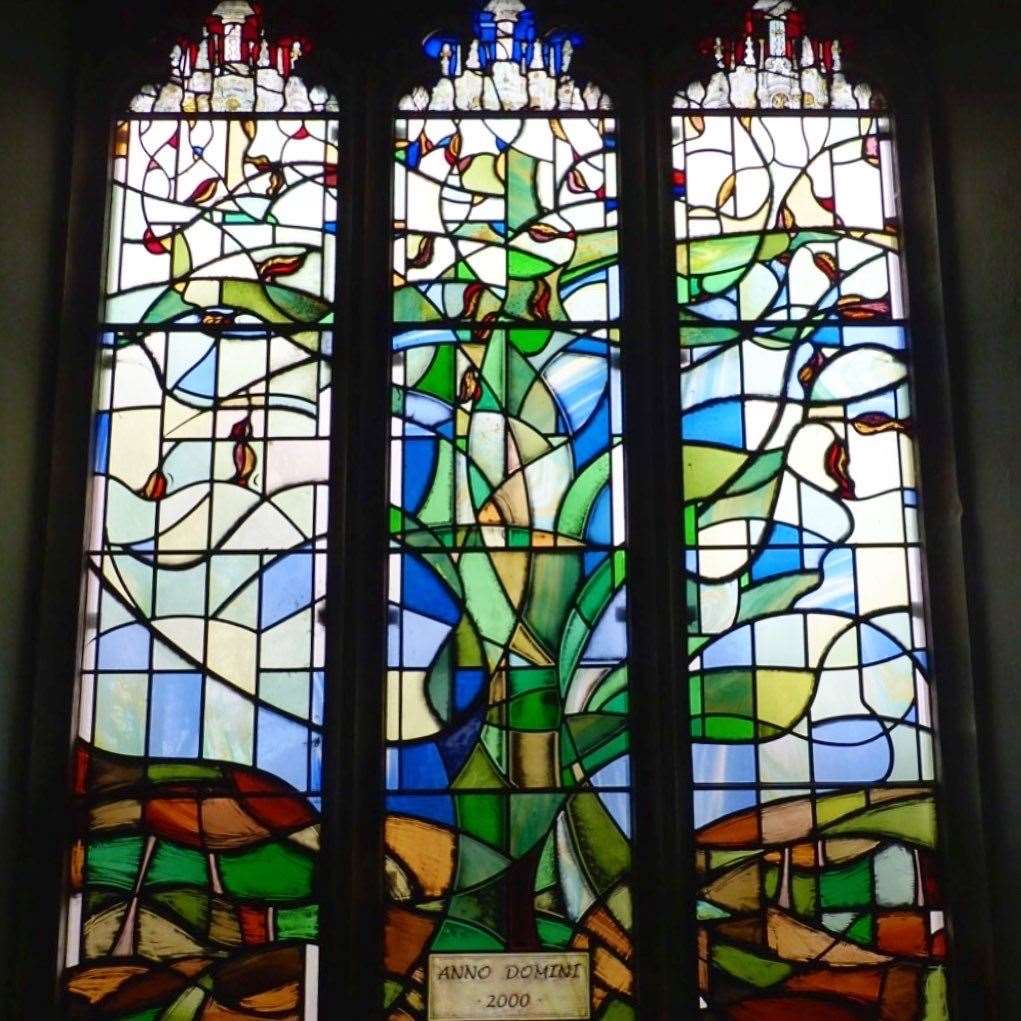 Stained glass window designer John Corley made an Associate of the ...