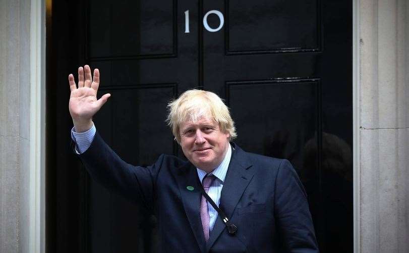 Boris Johnson today visited the Queen to signal the formal start of the election campaign