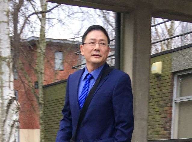 David Wen leaves Sevenoaks Magistrates' Court