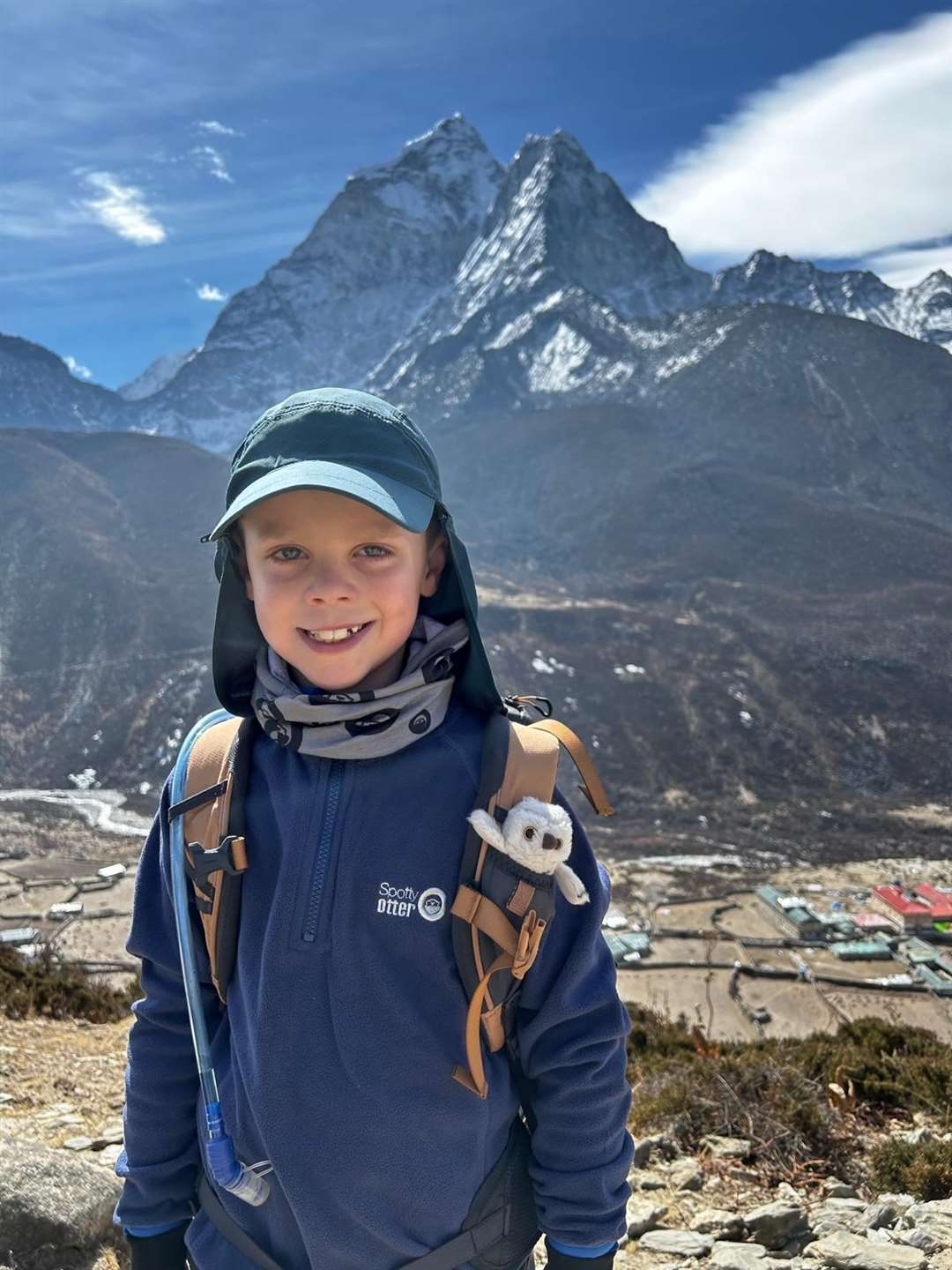 Frankie McMillan will be climbing up the three highest peaks in north Africa in memory of his grandfather (Basia McMillan/PA)