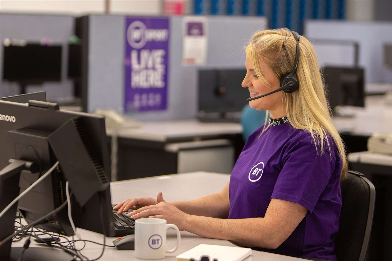 BT has a call centre in Canterbury