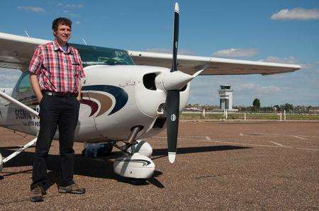 Aerial archaelogist Ben Robinson features in the documentary