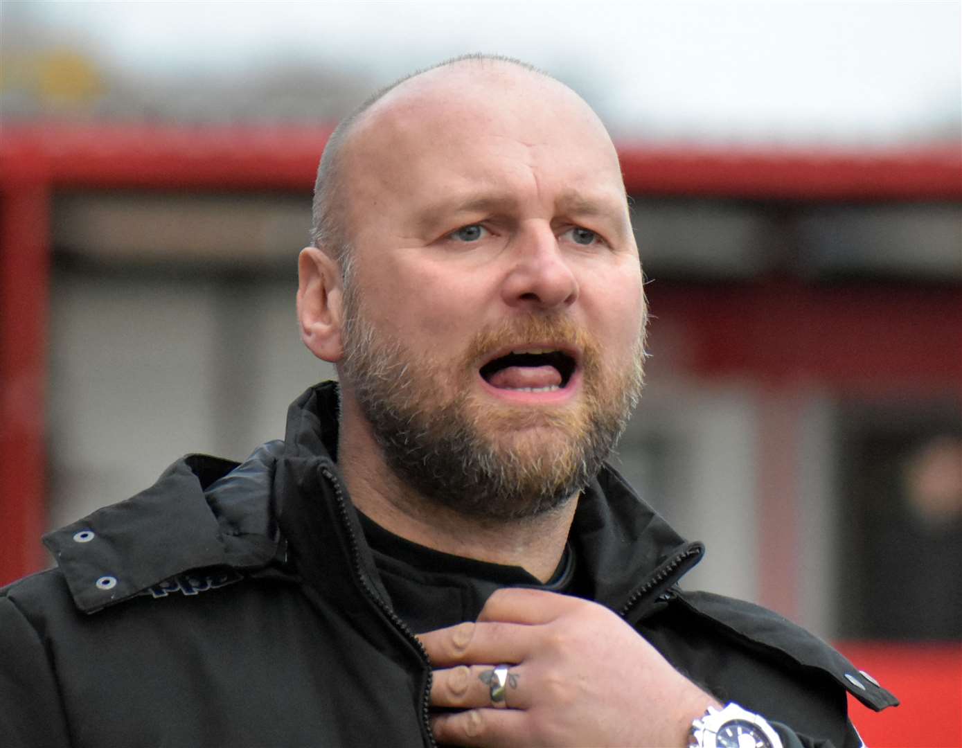 Hythe manager Steve Watt. Picture: Randolph File